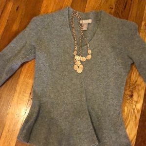 Banana Republic Heather Gray Sweater Size Small.